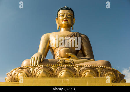 Dordenma ou Grand Bouddha Statue Bouddha Doré, à Thimphu (Bhoutan) Banque D'Images