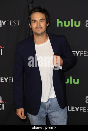 LA Paleyfest : 'Pretty Little Liars' - Arrivées avec : Tyler Blackburn Où : Hollywood, California, United States Quand : 25 Mars 2017 Banque D'Images