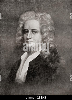 Joseph Addison, 1672 - 1719. English essayiste, poète, dramaturge, et homme politique. À partir de la bibliothèque de documentation internationale célèbre, publié c. 1900 Banque D'Images