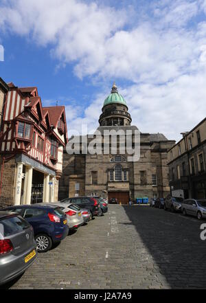 L'arrière de registres nationaux de l'Ecosse Edimbourg Ecosse Avril 2017 Banque D'Images