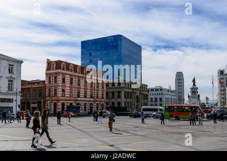 Le Chili, Región de Valparaíso, Valparaíso, dans les rues de Valparaiso Banque D'Images