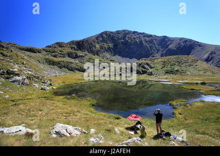 Mont Pepoiri, Alpes-Maritimes, 06, le Parc national du Mercantour, PACA, France Banque D'Images