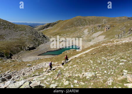 Mont Pepoiri, Alpes-Maritimes, 06, le Parc national du Mercantour, PACA, France Banque D'Images