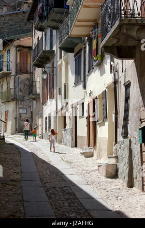 Tende, Alpes-Maritimes, 06, Vallée de la Roya, le Parc national du Mercantour, PACA, France Banque D'Images