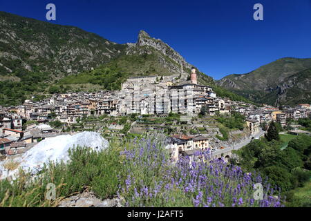 Tende, vallée de la Roya, Alpes Maritimes, France Banque D'Images