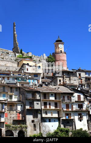 Tende, Alpes-Maritimes, 06, Vallée de la Roya, le Parc national du Mercantour, PACA, France Banque D'Images