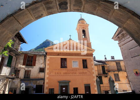 Tende, Alpes-Maritimes, 06, Vallée de la Roya, le Parc national du Mercantour, PACA, France Banque D'Images