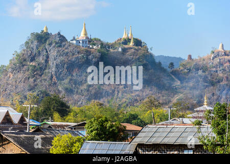 Myanmar (Birmanie), Shan, Taunggyi, au Lac Inle Banque D'Images