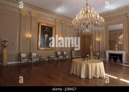 Le Palais Royal de Bruxelles est le palais du Roi et Reine des Belges. Banque D'Images