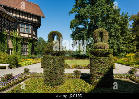 Potsdam, Allemagne, le 27 août 2016 : vue sur le château de Cecilienhof à Potsdam en été Banque D'Images