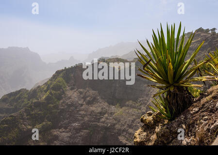 Cap Vert, Santo Antao, Caibros de Ribeira de Jorge, l'île de Santo Antao est la péninsule du Cap Vert Banque D'Images