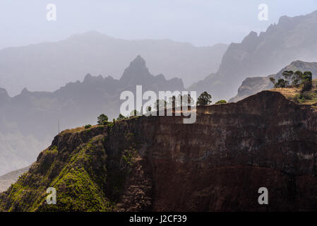 Cap Vert, Santo Antao, Caibros de Ribeira de Jorge, l'île de Santo Antao est la péninsule du Cap Vert Banque D'Images