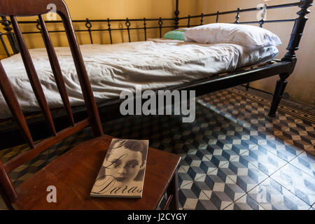 Vietnam, sa déc. de l'ancienne maison de Huynh Thuy Le. Amoureux de l'écrivain chinois French-Vietnamese Marguerite Duras et immortalisée dans son livre, l'Amant, d'une chambre Banque D'Images