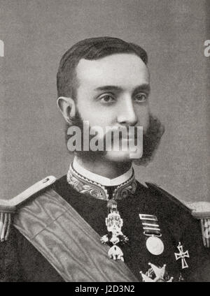 Alfonso XII, 1857 - 1885. Roi d'Espagne. L'histoire de Hutchinson de l'ONU, publié en 1915. Banque D'Images