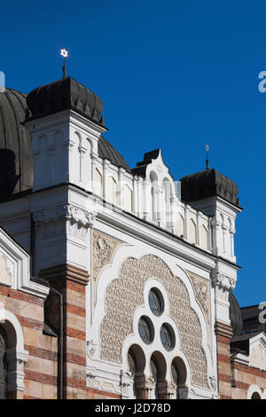 Bulgarie, Sofia, Sofia synagogue, construite 1909, deuxième plus grande synagogue sépharade Banque D'Images