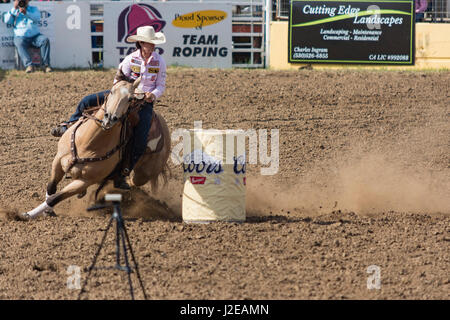 2017 Roundup rodeo Red Bluff Banque D'Images