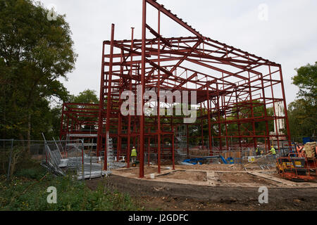 Grange Park Opera House en construction dans la région de West Horsley à Surrey Banque D'Images