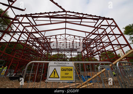 Grange Park Opera House en construction dans la région de West Horsley à Surrey Banque D'Images