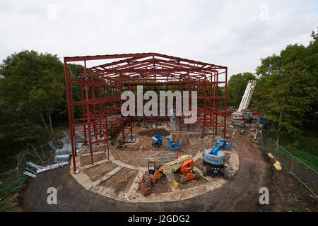 Grange Park Opera House en construction dans la région de West Horsley à Surrey Banque D'Images