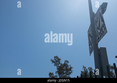 Skatepark à Costa Mesa, Californie Banque D'Images