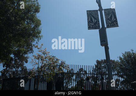 Skatepark à Costa Mesa, Californie Banque D'Images