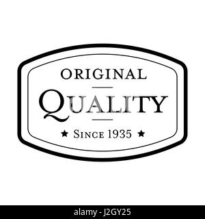 La qualité de l'original vintage stamp Illustration de Vecteur