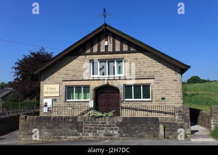 Eyam museum, Eyam, village, Derbyshire Peak District National Park, Angleterre, RU Banque D'Images