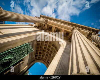 Wellington Arch (Decimus Burton), Hyde Park Corner, London, UK. Banque D'Images