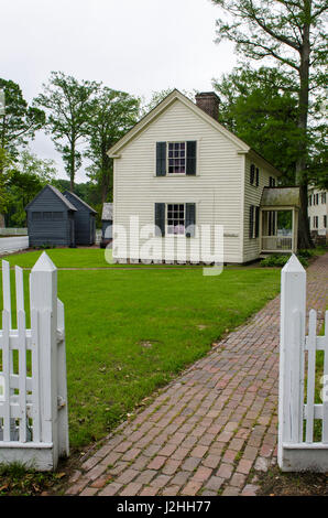 Somerset Place State Historic Site de la plantation, Creswell, North Carolina, USA. Banque D'Images