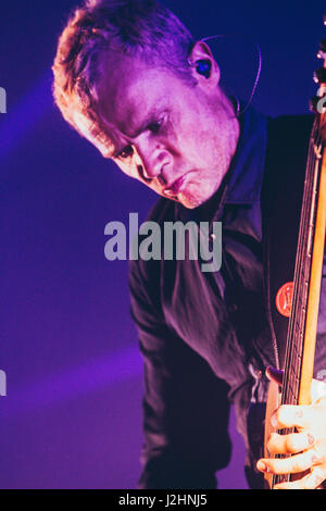 Le supergroupe de rock expérimental anglo-américain avec Thom Yorke, Nigel Godrich, Joey Waronker, Mauro Refosco et dans l'atome pour la paix vivre à Ippodromo del Galoppo. (Photo par : Mairo Cinquetti/Pacific Press) Banque D'Images