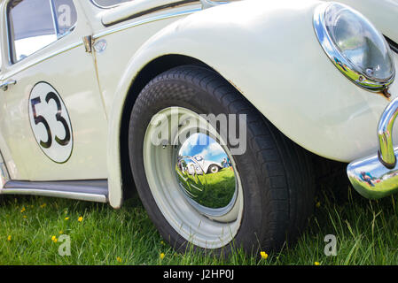 Herbie replica VW Coccinelle Banque D'Images