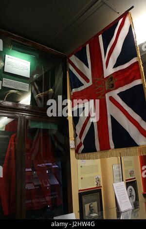 La guerre Musée régimentaire Brecon Banque D'Images