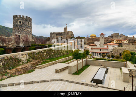 Rabati Château complexe dans Akhaltsikhe, Géorgie Banque D'Images