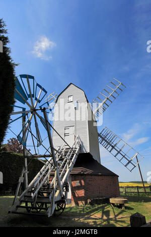 Vue d'été de le moulin de Cromer, Hertfordshire, Angleterre Banque D'Images