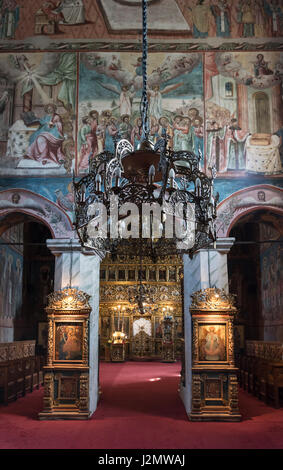 Golia Eglise de Iasi, Roumanie - belle église construite en style moldave. Banque D'Images