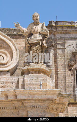 Basilique de SS. Rosario. Francavilla Fontana. Les Pouilles. L'Italie. Banque D'Images