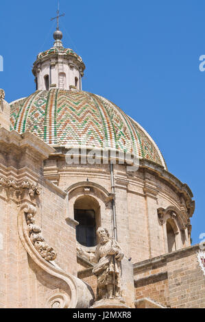 Basilique de SS. Rosario. Francavilla Fontana. Les Pouilles. L'Italie. Banque D'Images