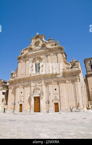 Basilique de SS. Rosario. Francavilla Fontana. Les Pouilles. L'Italie. Banque D'Images