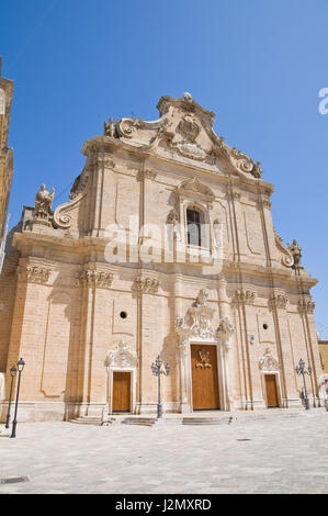 Basilique de SS. Rosario. Francavilla Fontana. Les Pouilles. L'Italie. Banque D'Images