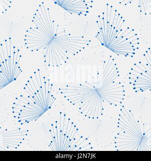 Modèle transparent avec papillons Illustration de Vecteur