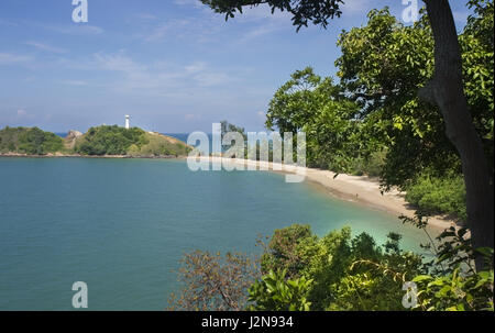 Ocean Bay au Parc National de Mu Koh Lanta, Ko Lanta, Thaïlande Banque D'Images