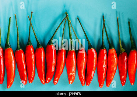 Piments rouges Banque D'Images