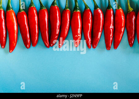 Piments rouges Banque D'Images