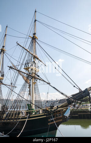 L'amitié de Salem au Lieu Historique National Maritime de Salem de Salem, au Massachusetts. Banque D'Images