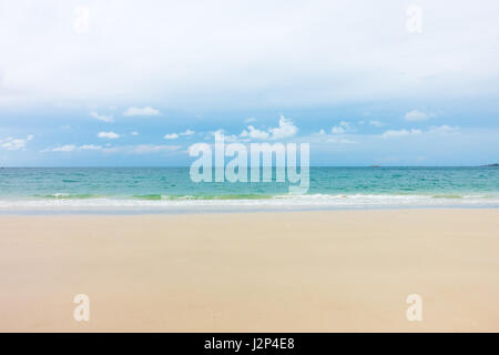 La mer vide et fond de plage avec copie espace ,Samed island ,Rayong, Thaïlande Banque D'Images
