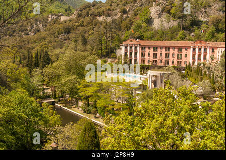 Grand Hôtel de Molitg-les-bains, France Banque D'Images