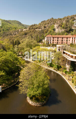 Grand Hôtel de Molitg-les-bains, France Banque D'Images