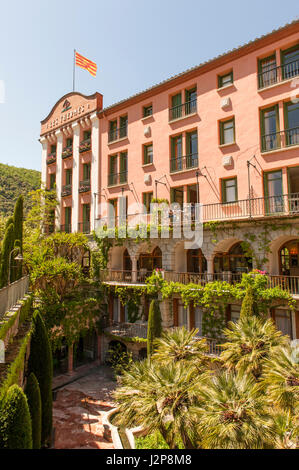 Grand Hôtel de Molitg-les-Bains Banque D'Images