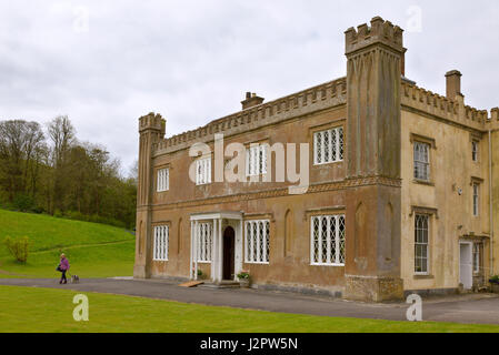 Maison Littlebredy Bridehead, Dorset, UK, UK une demeure seigneuriale utilisée dans la série TV Broadchurch Banque D'Images