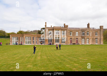 Maison Littlebredy Bridehead, Dorset, UK, une demeure seigneuriale utilisée dans la série TV Broadchurch Banque D'Images